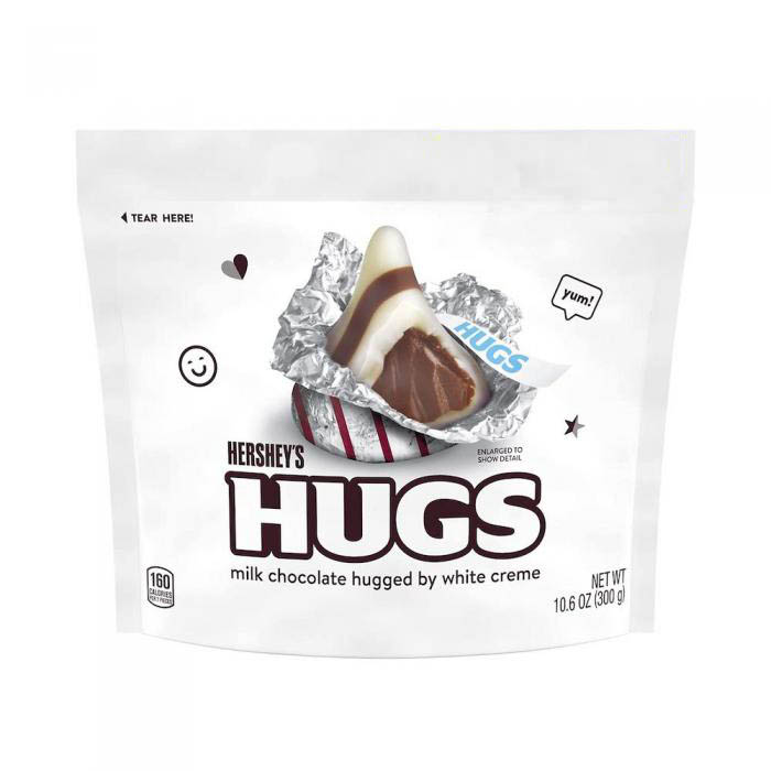 Hersheys Hugs White Creme 300g
