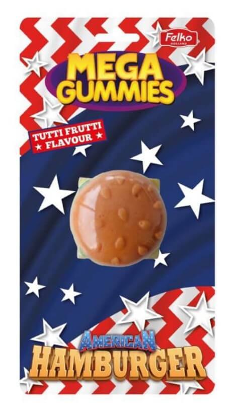 Felko Mega Gummies American Hamburger 120g
