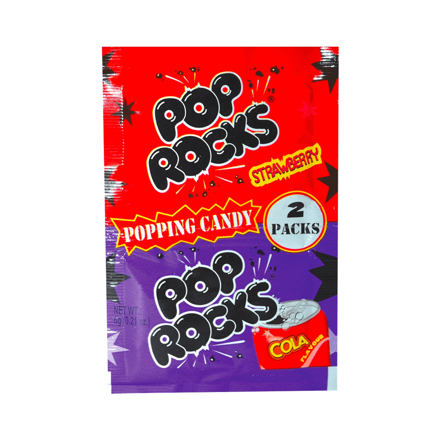Pop Rocks Duo Cola/Strawberry 6g