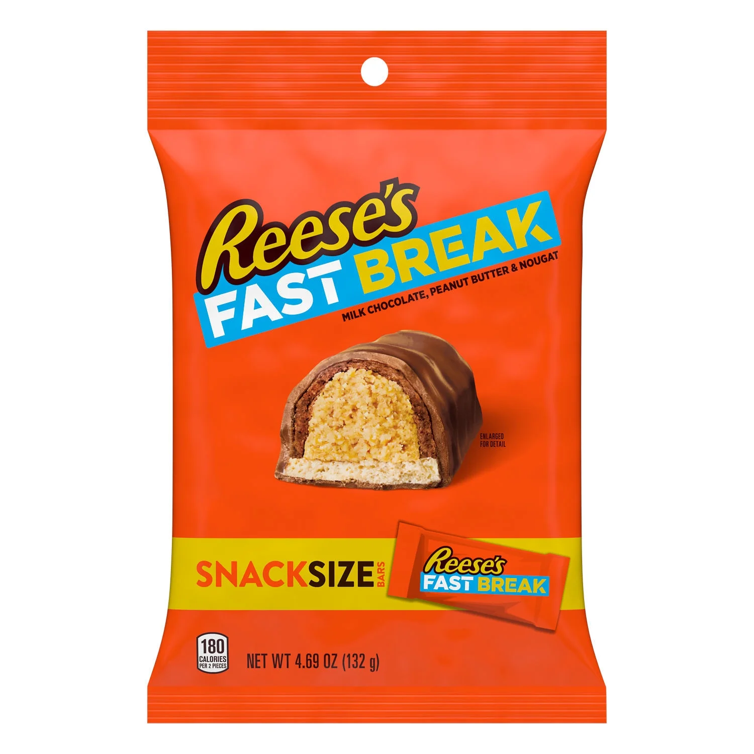 Reeses Fast Break Snack Size 132g