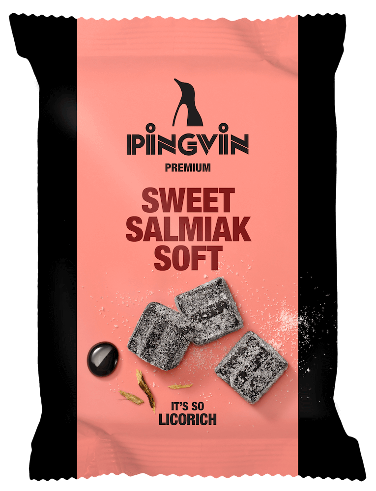 Toms Pingvin Premium Sweet Salmiak Soft 90g