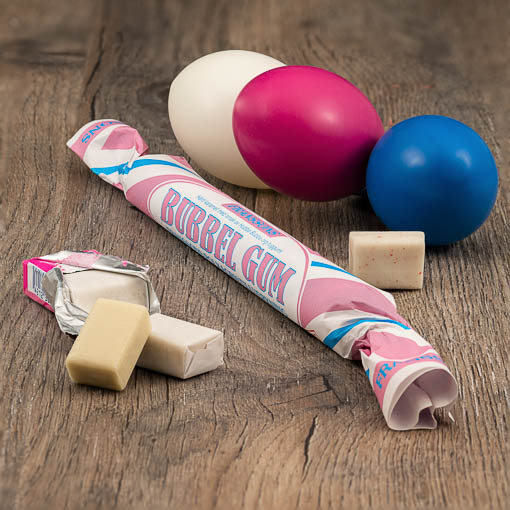 Franssons Polkagris Bubbelgum 50g