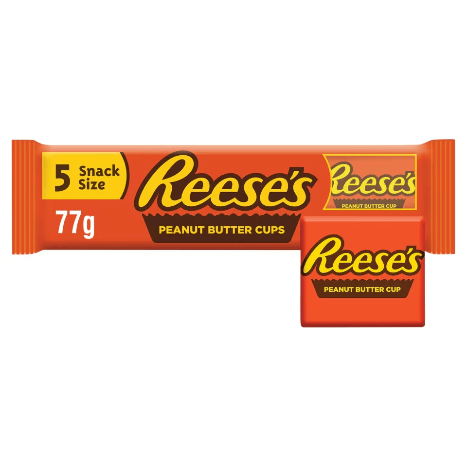 Reeses Peanut Butter Cups 5-Pack 77g(BF:2025-03-06)