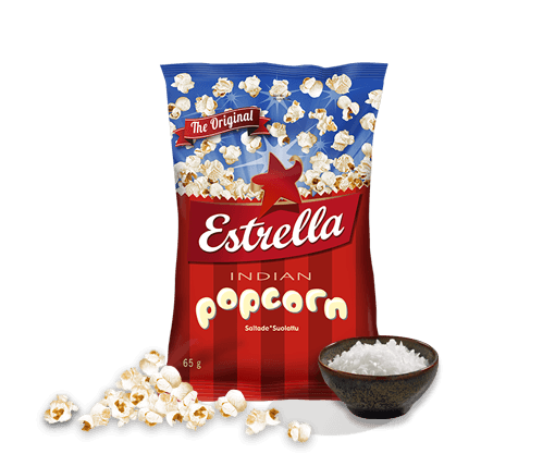 Estrella Indian popcorn 65g