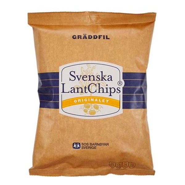 Lantchips Gräddfil 200g