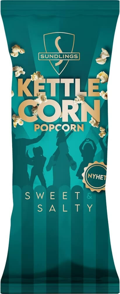 Sundlings Popcorn Kettle Corn 100g