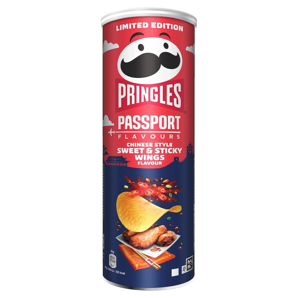 Pringles Chinese Style Sweet & Sticky Wings Flavour 164g