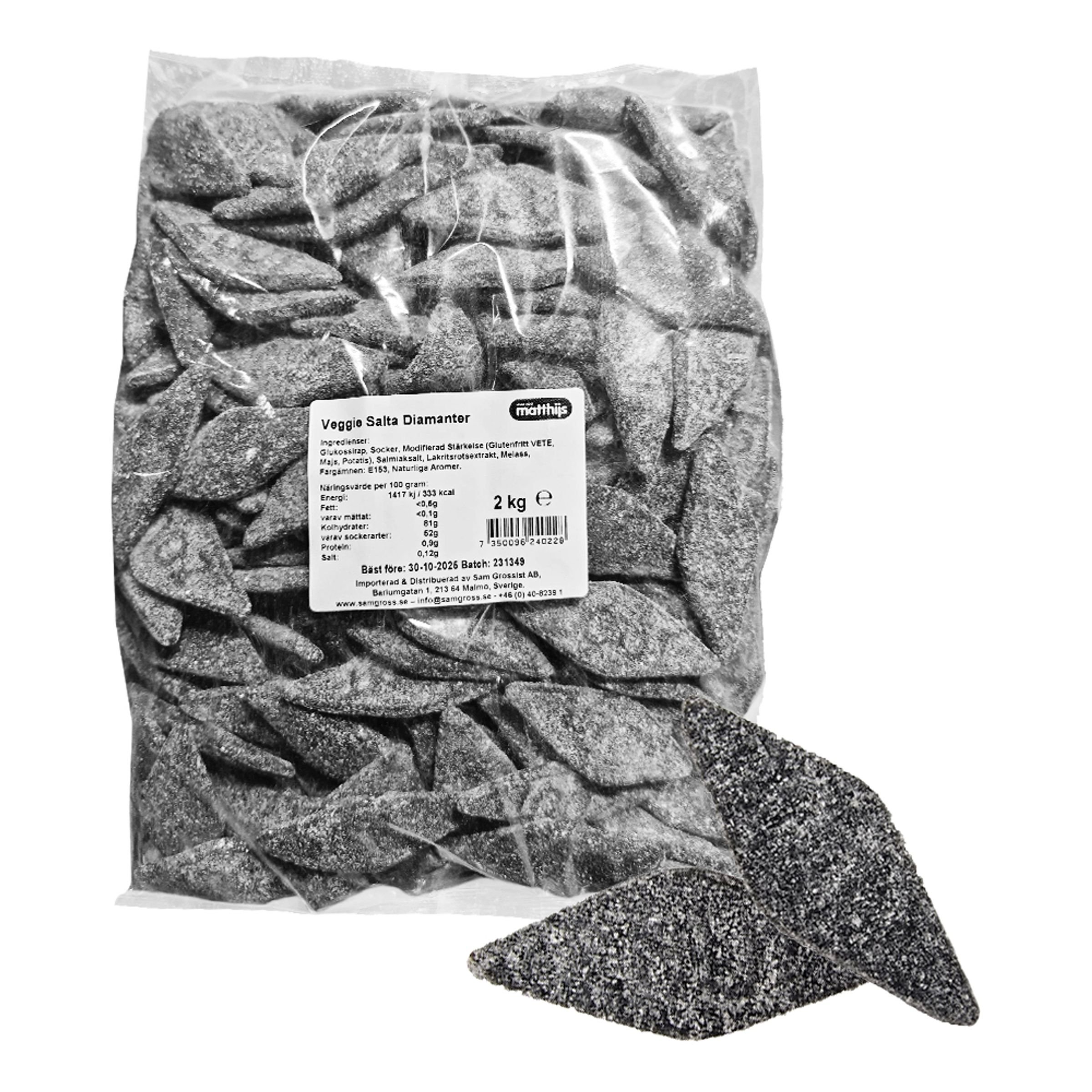 Salta Diamanter Storpack - 2 kg