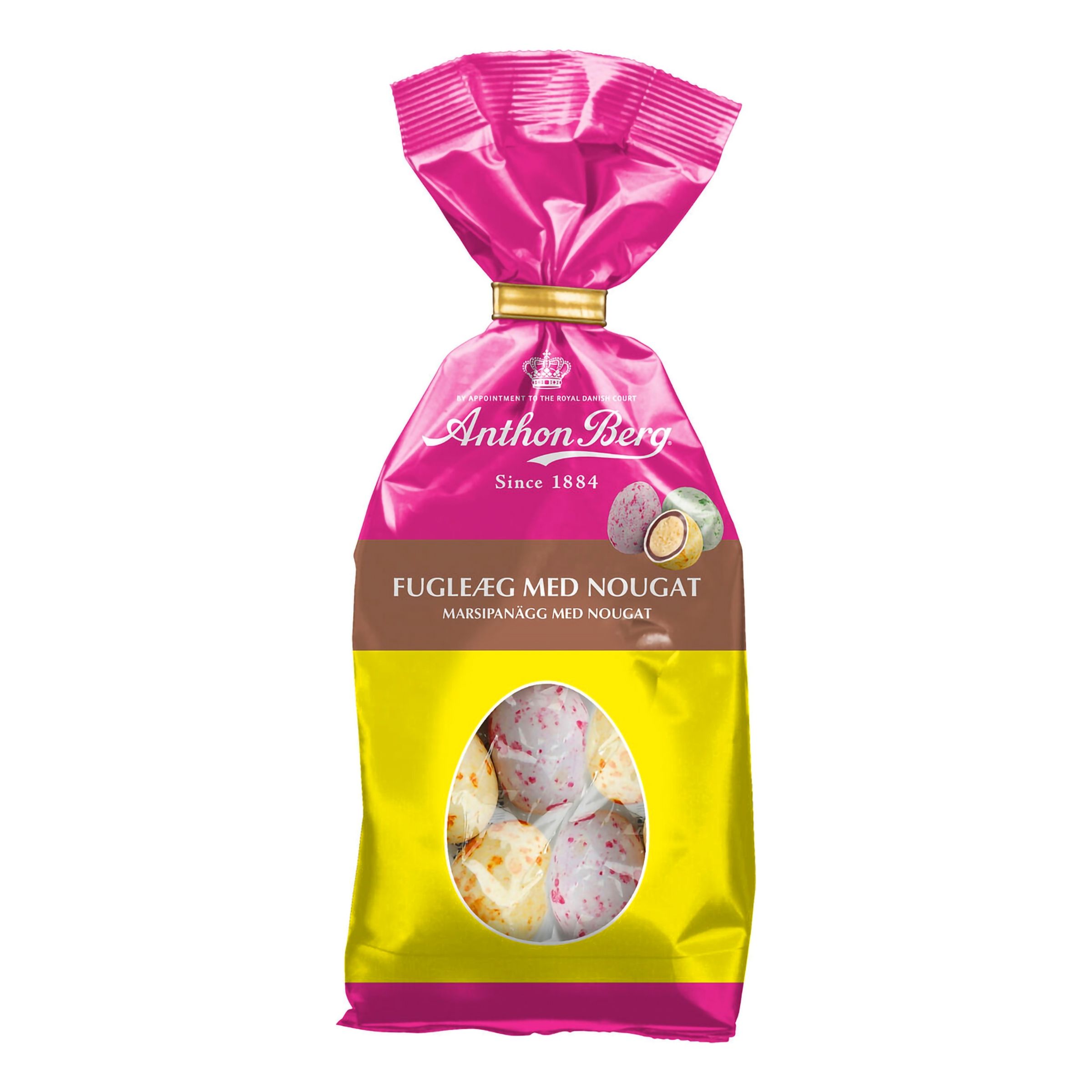 Anthon Berg Marsipanägg Nougat - 124 gram