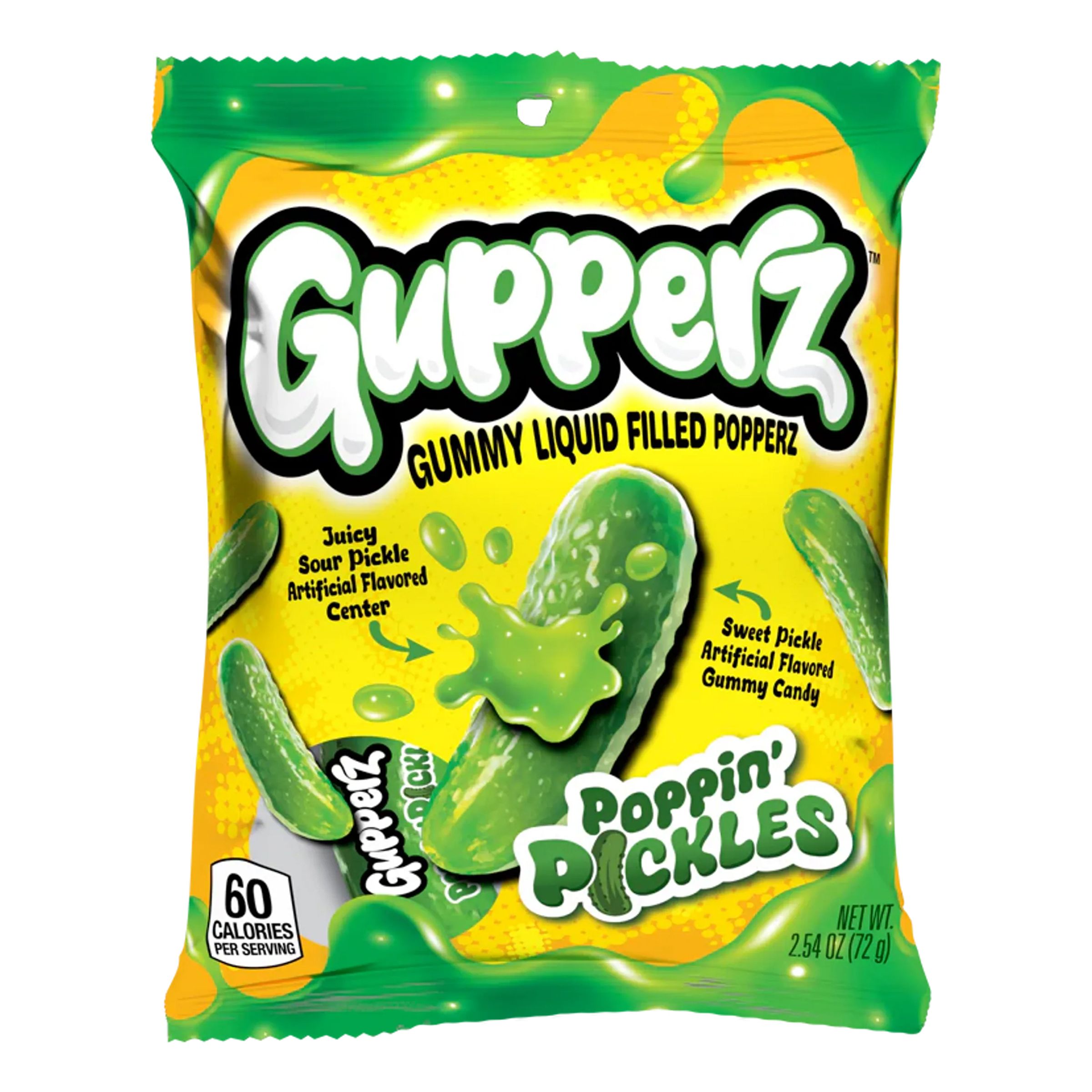 Gupperz Poppin Pickles - 72 gram