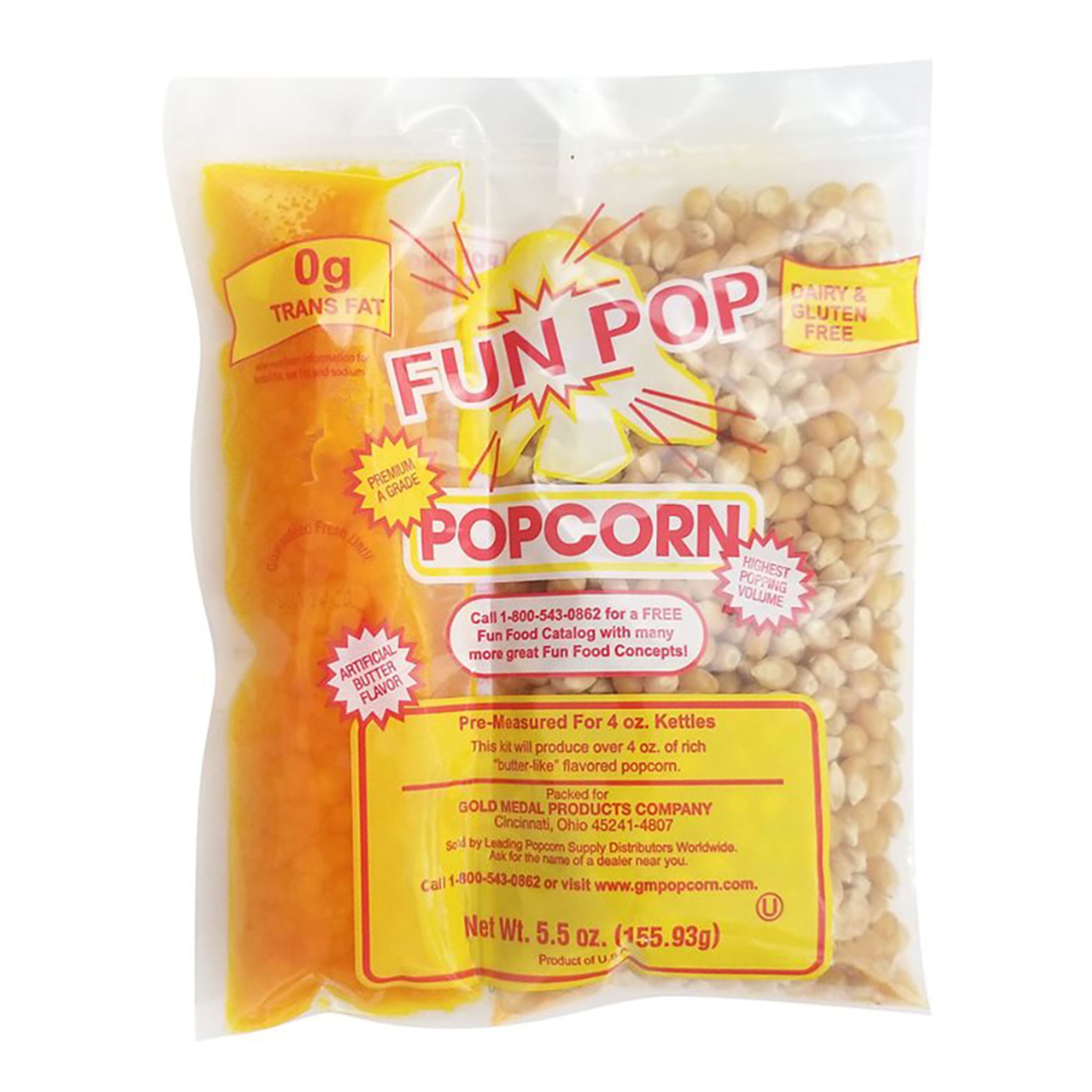 Mega-Pop Popcorn Kit - 300 gram