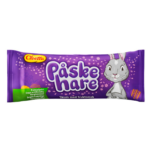 Påskhare (skumhare) från Cloetta