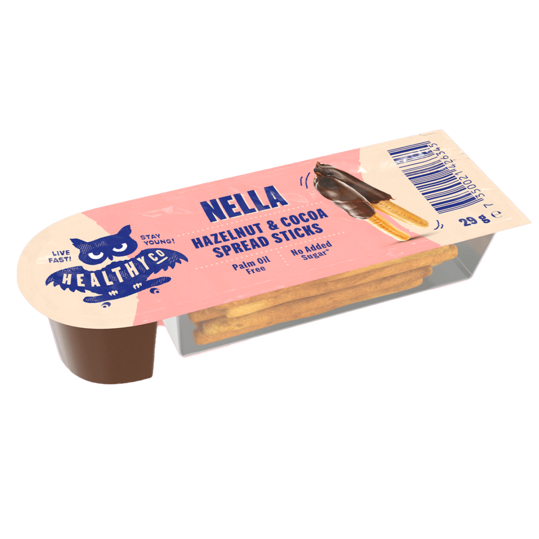 HealthyCo Nella Hazelnut Sticks 29g