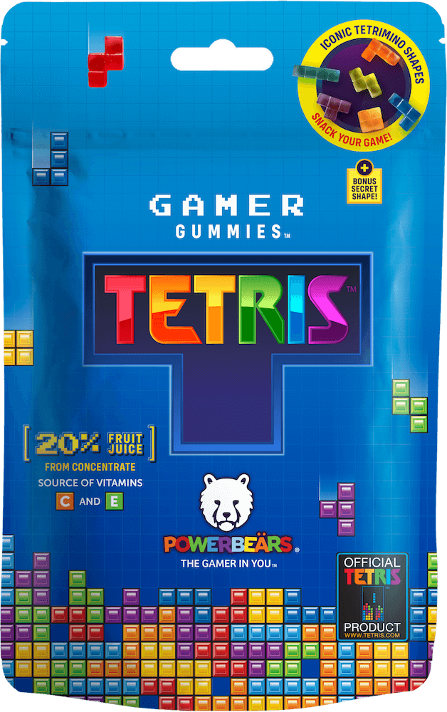 Tetris Gamer Gummies 125g x 6st