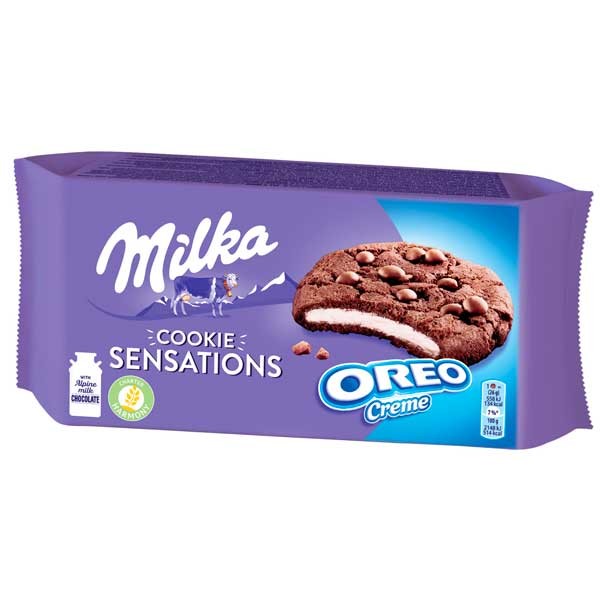 Milka Cookie Sensations Oreo Creme 156g(BF:2025-08-12)