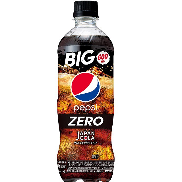 Pepsi Japan Cola Zero 600ml (BF: 2025-09-11)