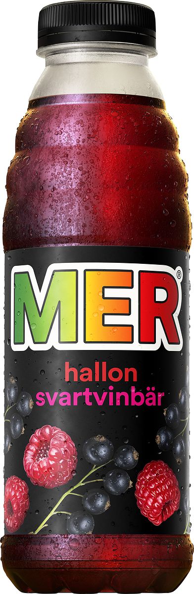 MER Hallon Svartvinbär 50cl