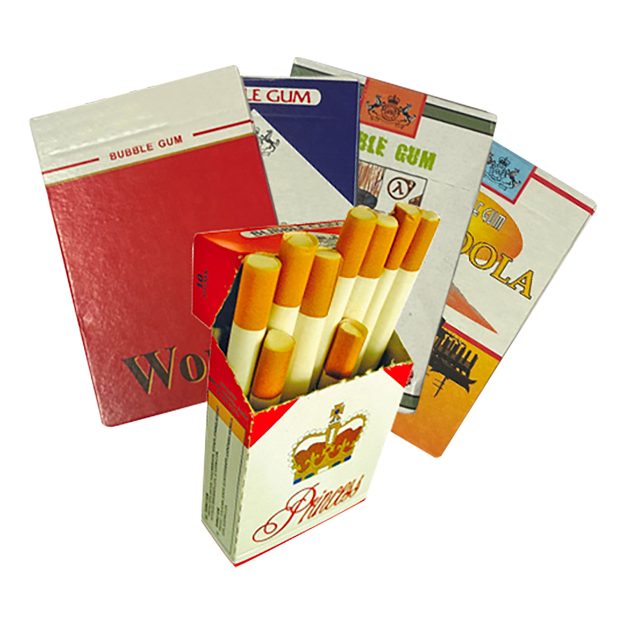 Tuggummi Cigaretter Storpack - 18-pack