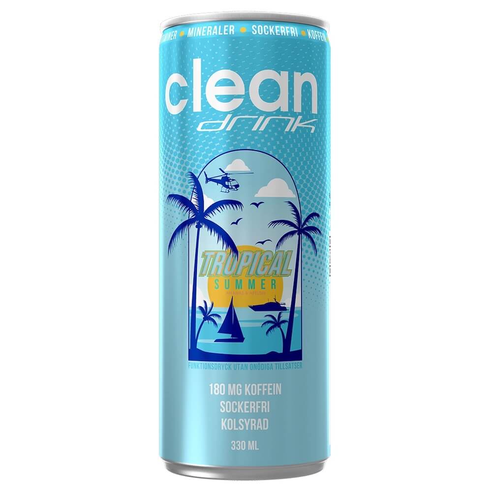 Clean Drink Tropical Summer 33cl
