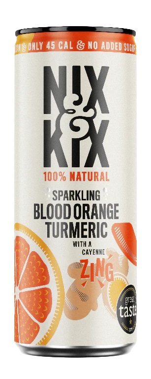 Nix & Kix - Blood Orange Turmeric 250ml