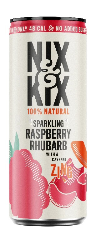 Nix & Kix - Raspberry Rhubarb 250ml
