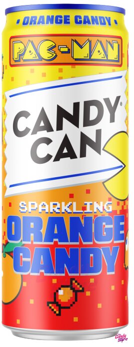 Candy Can Soda Pac-Man Orange Candy 33cl