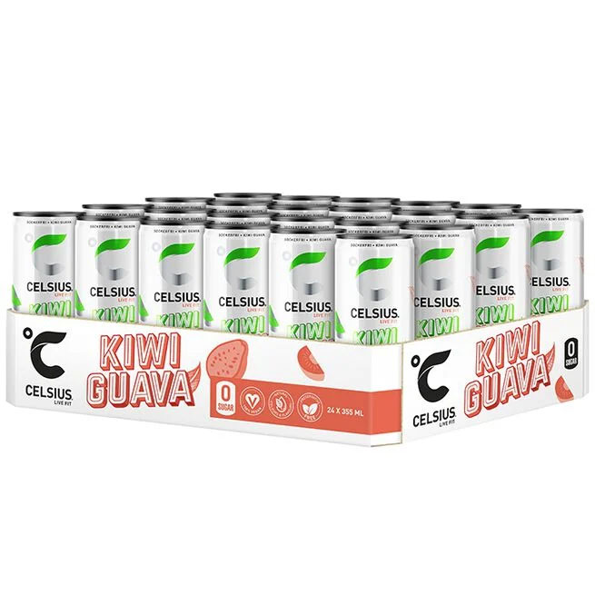 Celsius Kiwi Guava 355ml x 24st