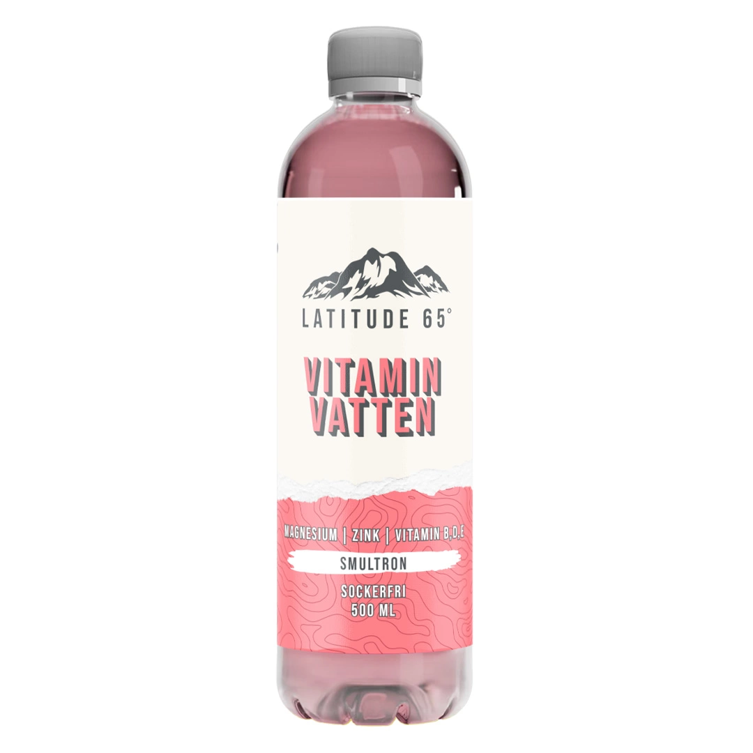 Latitude 65 Vitaminvatten - Smultron 50cl