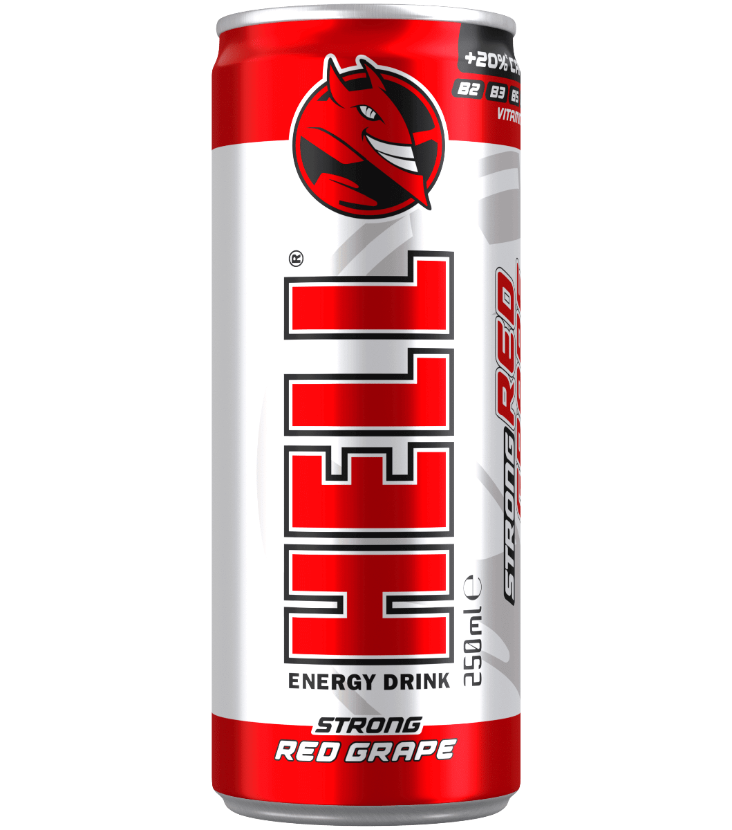 Hell Energy Strong Red Grape 250ml