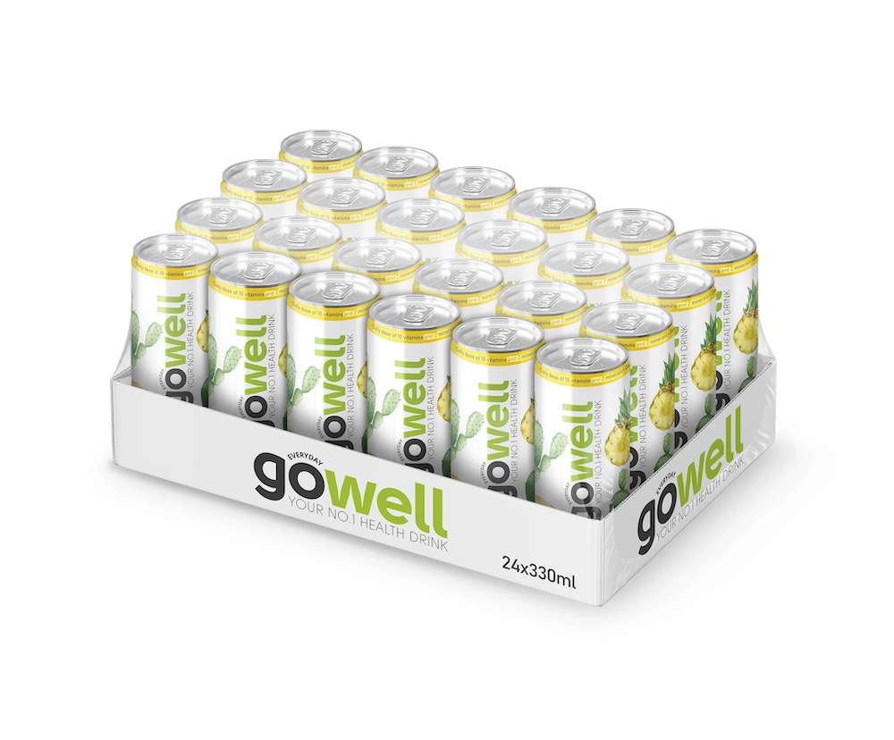 Gowell Pineapple & Cactus 33cl x 24st