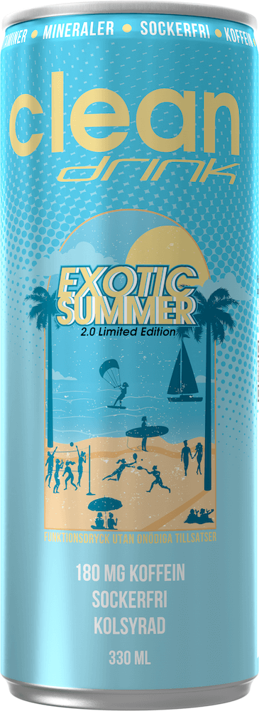 Clean Drink Exotic Summer 33cl
