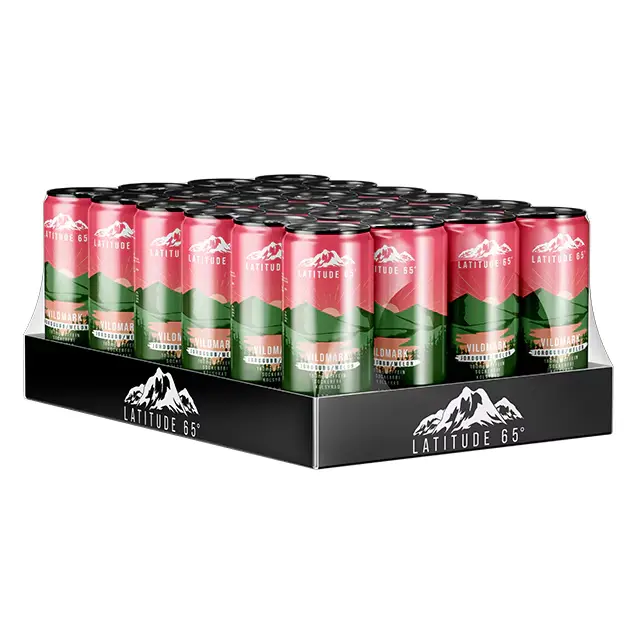 Latitude 65 Vildmark - Jordgubb-Melon 330ml x 24st