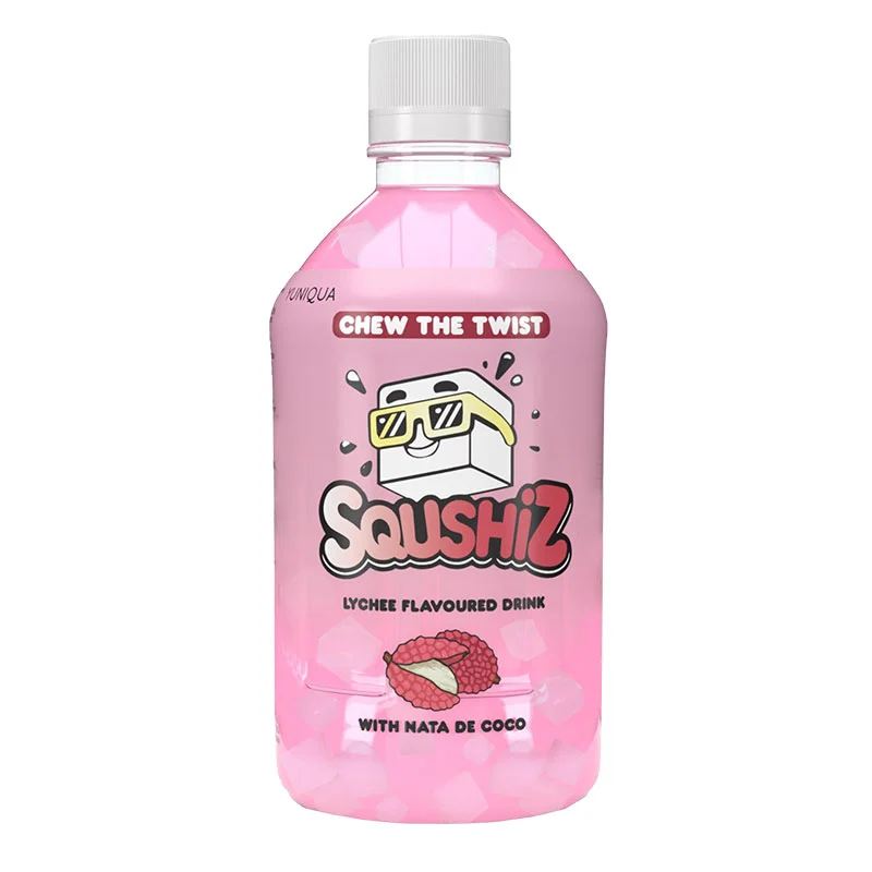 SQUSHiZ nata de coco Lychee 350ml