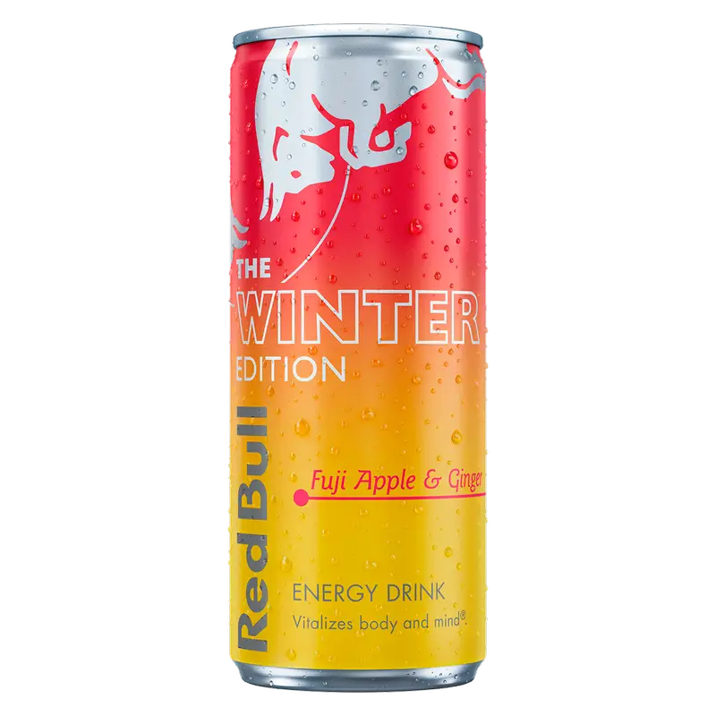 Red Bull Energy Drink Winter Edition Fuji Apple & Ginger 25cl