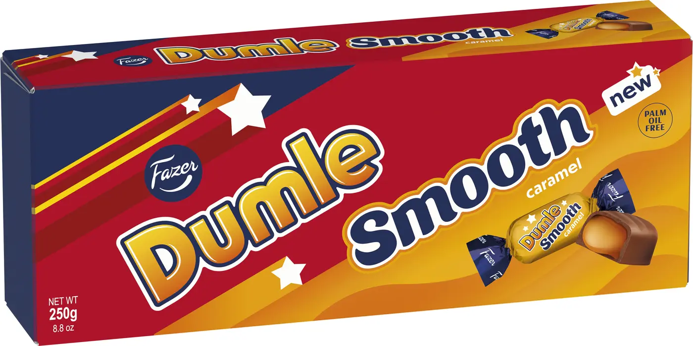Fazer Dumle Smooth caramel box 250g
