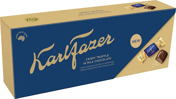 Karl Fazer Crispy Truffle box 228g