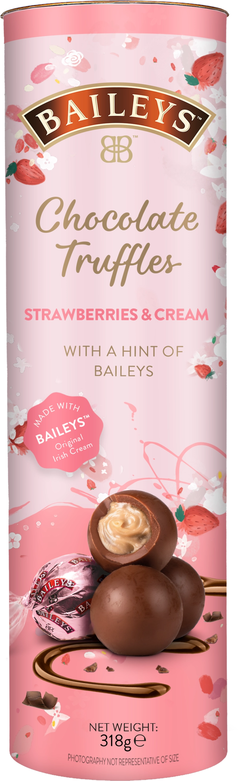 Baileys Strawberries & Cream truffles 318g