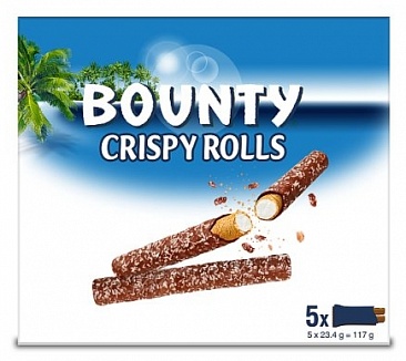 Bounty Crispy Rolls 5-Pack 117g