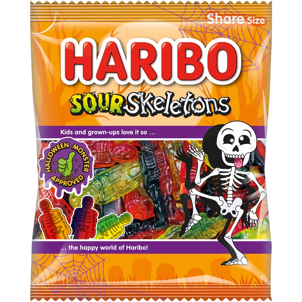 Haribo Sour Skeletons 140g