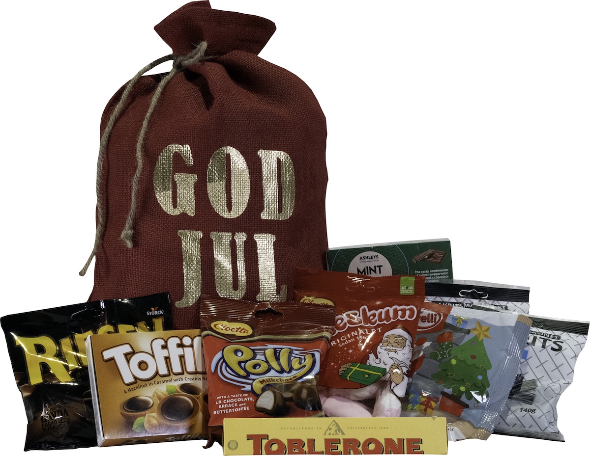 Jutesäck Röd 1.235kg