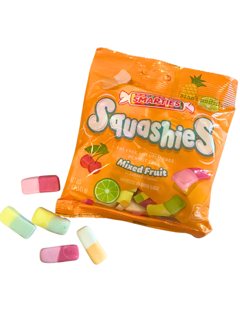 Smarties Squashies Mixed Fruit 141g