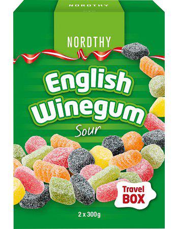 Nordthy English Winegums Sour Family Mix 600g