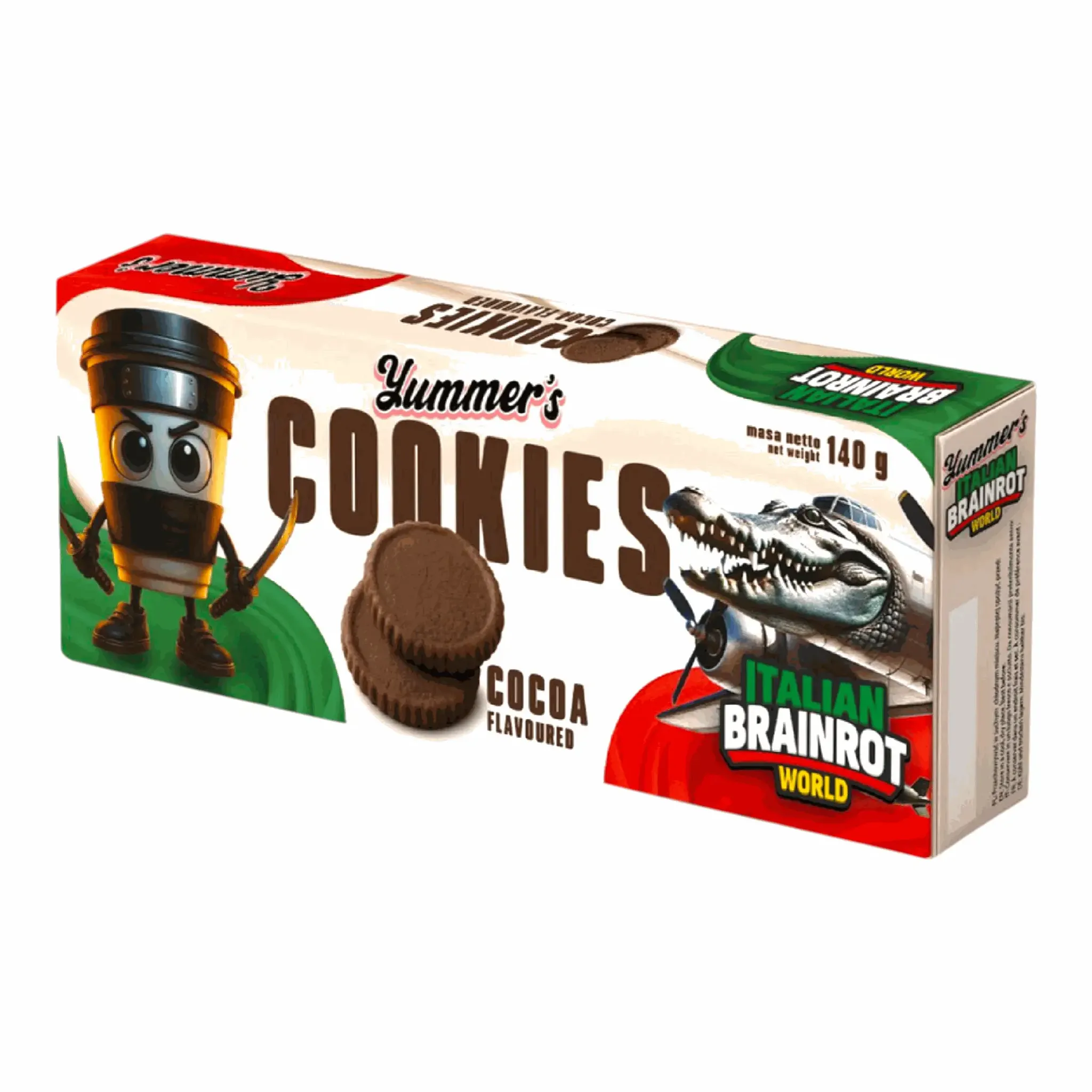 Yummers Chocolate Cookies Italian Brainrot 140g