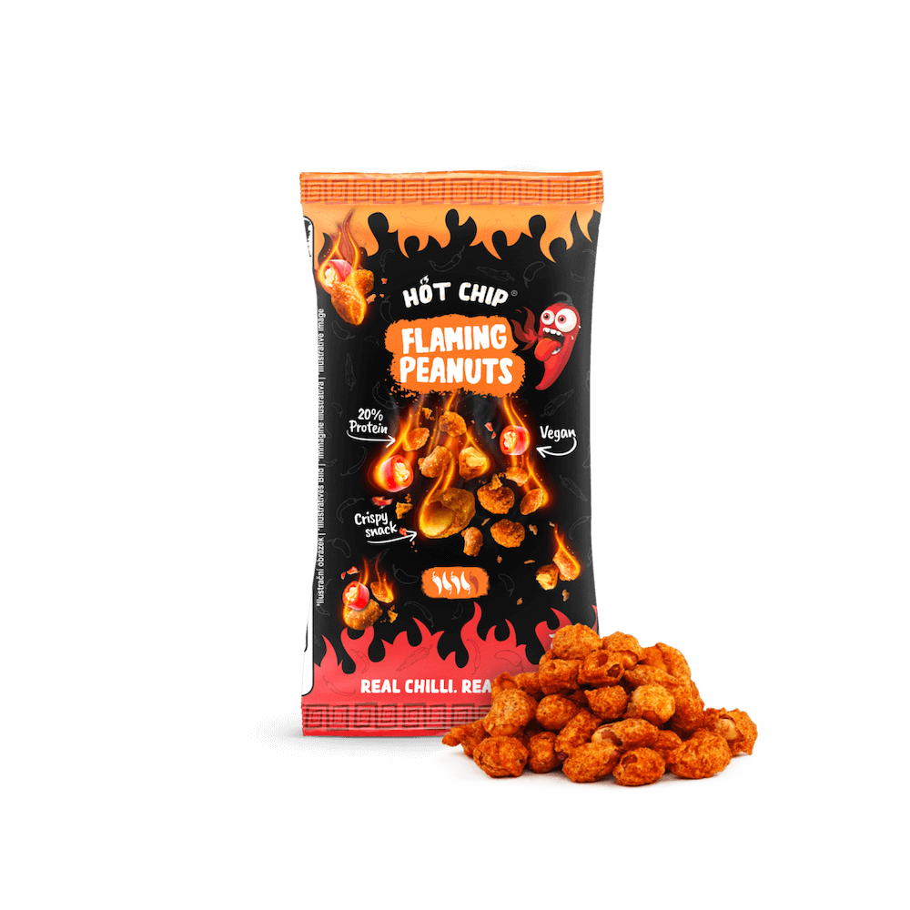 Hot Chip Flamin Hot Peanuts 70g
