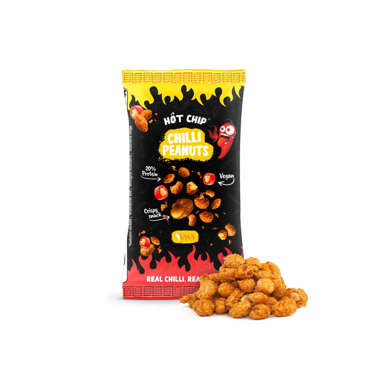Hot Chip Chilli Peanuts 70g