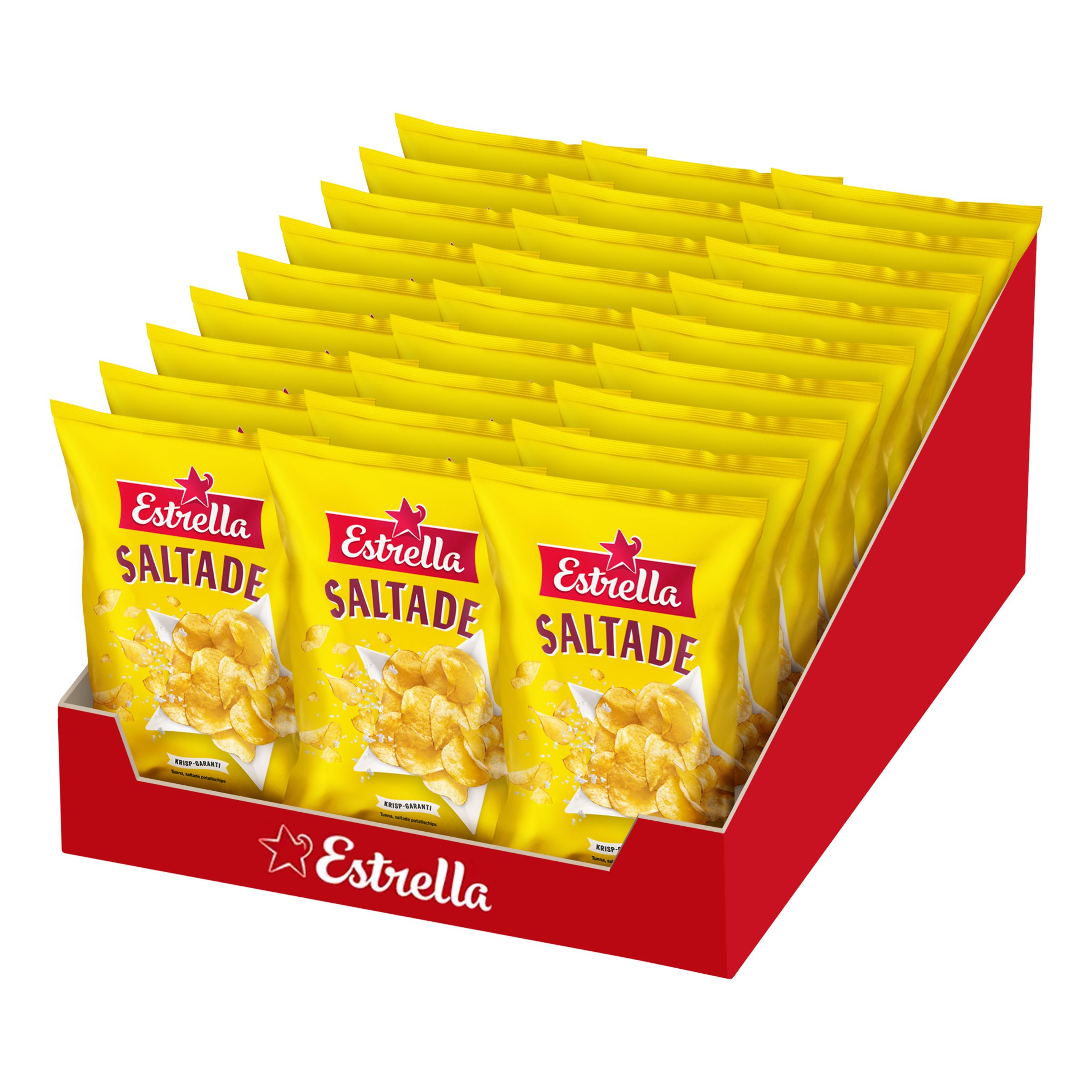 Estrella Saltade Potatischips Mini Storpack - 27-pack