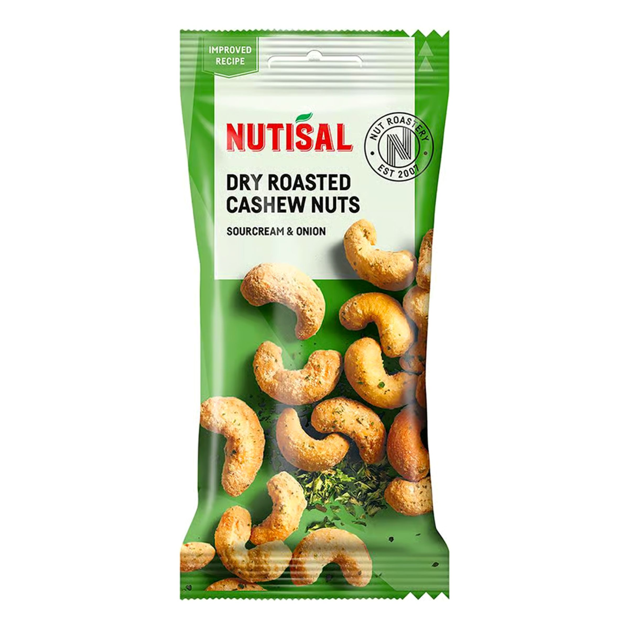 Nutisal Cashew Sourcream & Onion - 60 gram