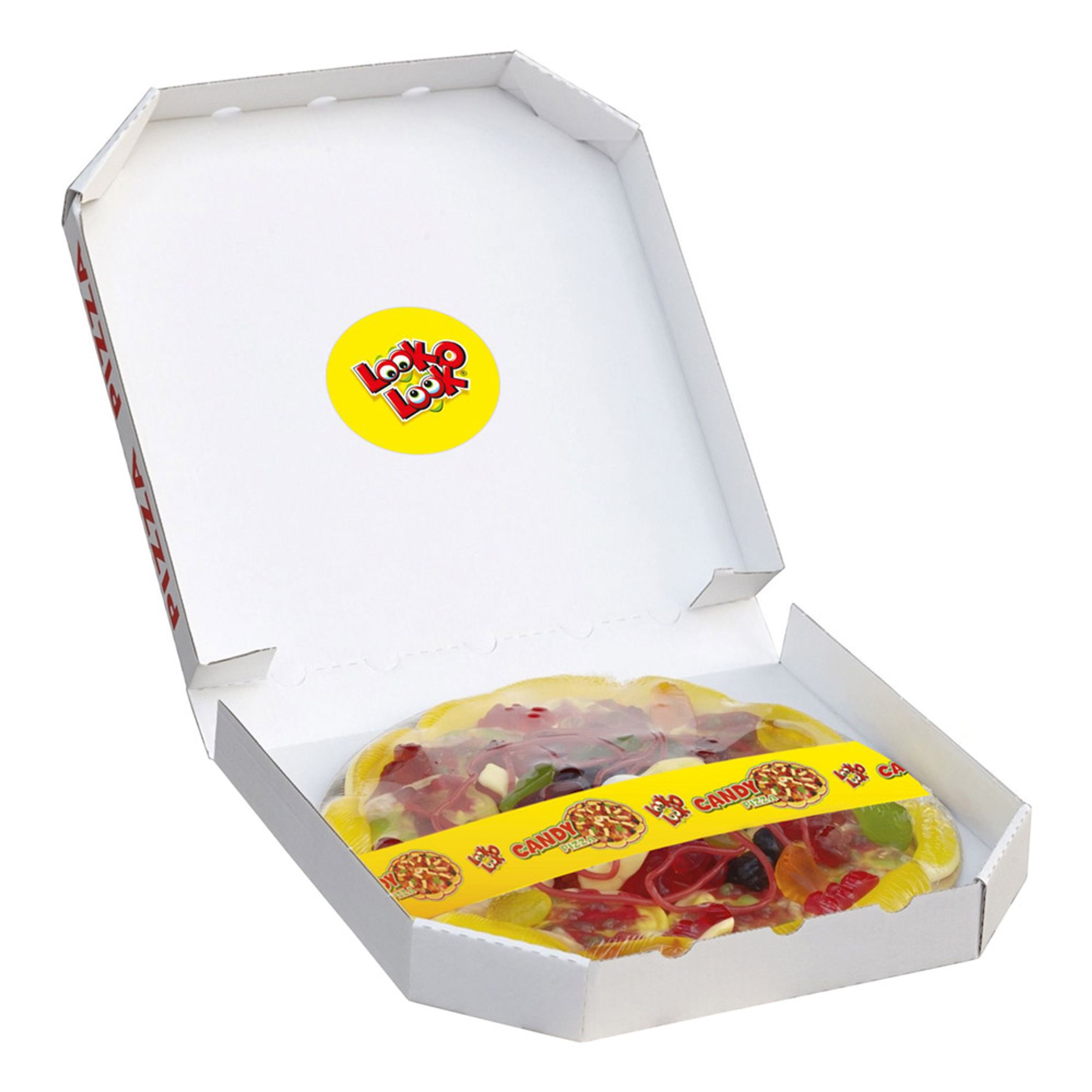 Look-O-Look Pizza Godis - Stor (435 gram)