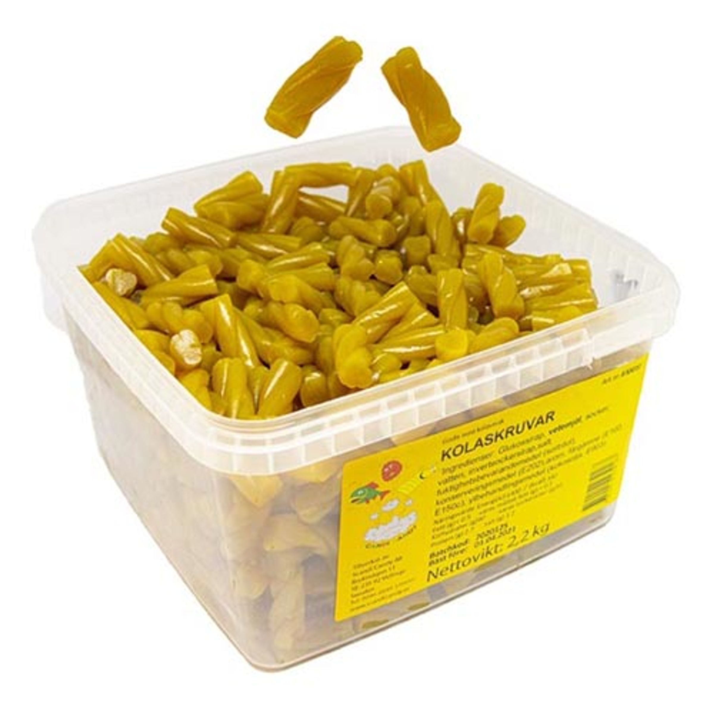 Kolaskruv Lösvikt i Burk - 2.2 kg