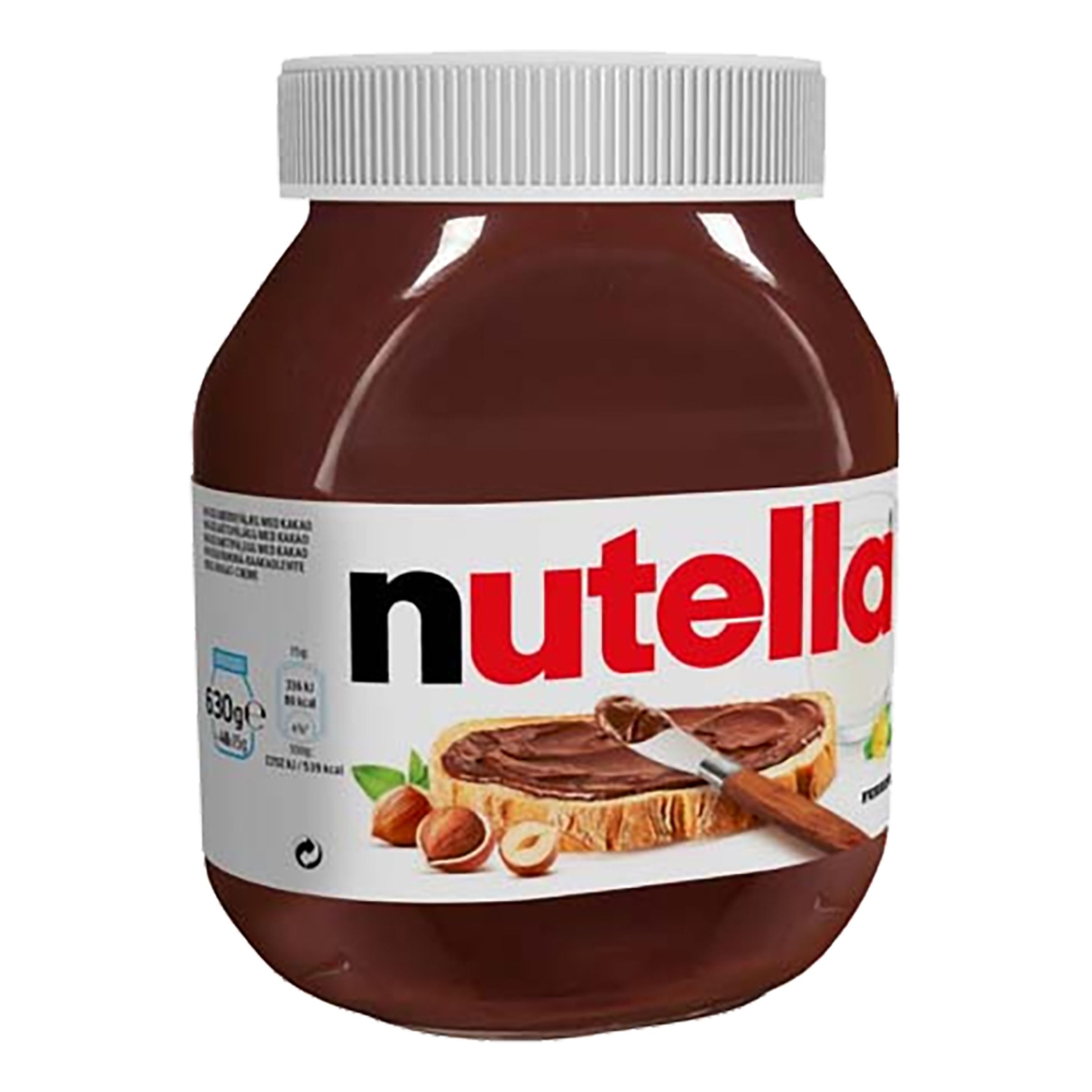 Nutella Hasselnötskräm - 630 gram